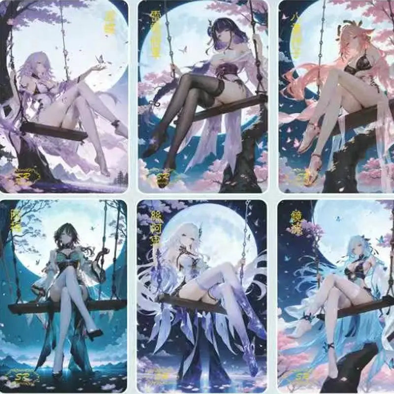 New Goddess Story Booster Box Collection Girl Cards A5 Size Sexy Collection Card Series Game Playing Cards