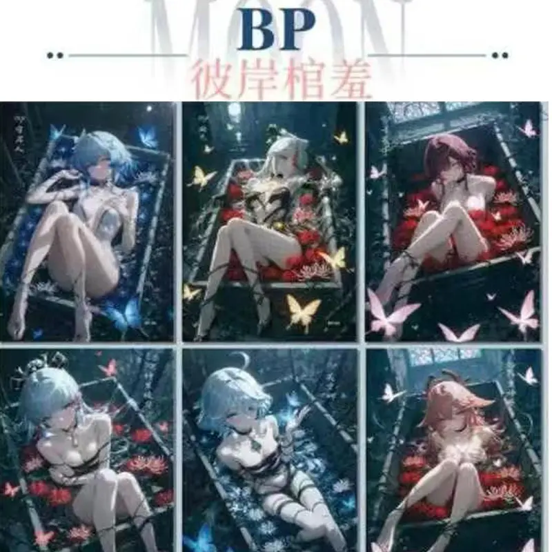 80PCS/New Goddess Story-YueGong Wave 1 Large Cards Booster Box Full Sets Collection Card Board Game Card Toys Hobbies Gift
