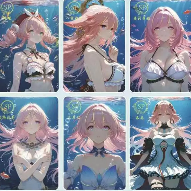 New Goddess Story Booster Box Collection Girl Cards A5 Size Sexy Collection Card Series Game Playing Cards