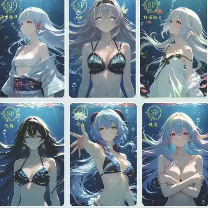 New Goddess Story Booster Box Collection Girl Cards A5 Size Sexy Collection Card Series Game Playing Cards