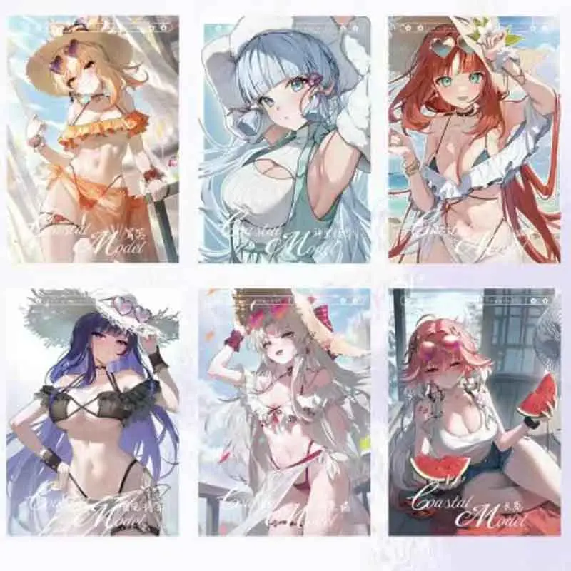 Wholesale Booster Box Goddess Story Cards Face-Judger A5 Anime Game Sweet Character Collection Card Board Game Toys Holiday Gift