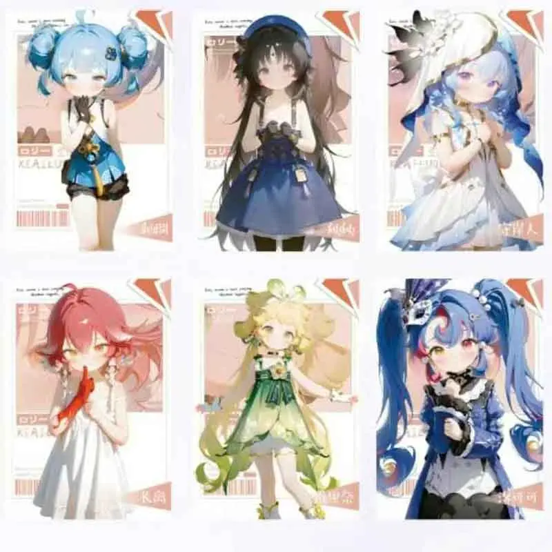 Wholesale Booster Box Goddess Story Cards Face-Judger A5 Anime Game Sweet Character Collection Card Board Game Toys Holiday Gift