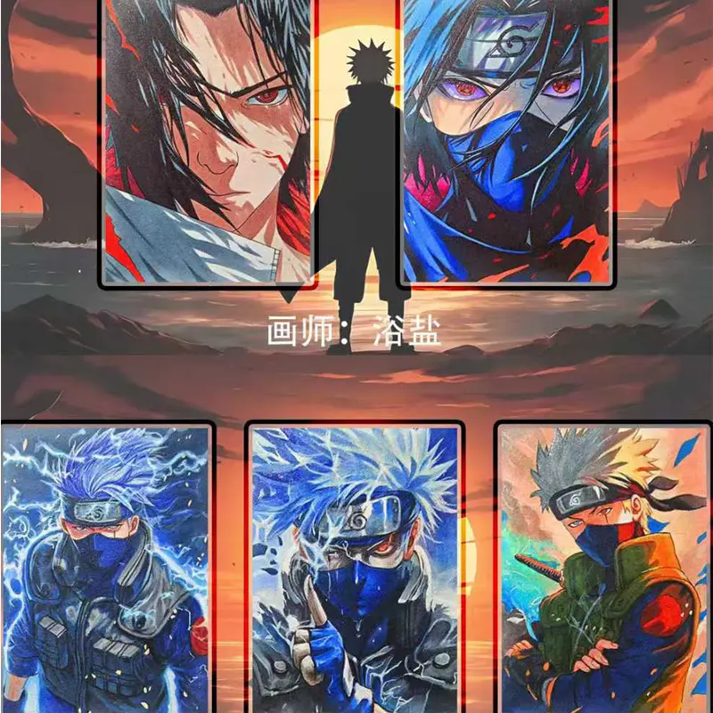 2025 Newest Naruto Multi-series Collection Color Card Booster Box Wholesale Anime Character Board Game Hobbies Gift For Fans