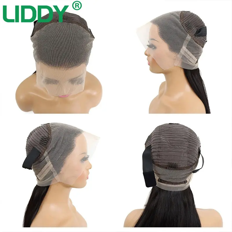 250 Density Highlight 360 Full Lace Wig Human Hair Highlight Wig Human Hair Bone Straight HD 360 Lace Front Wigs Preplucked