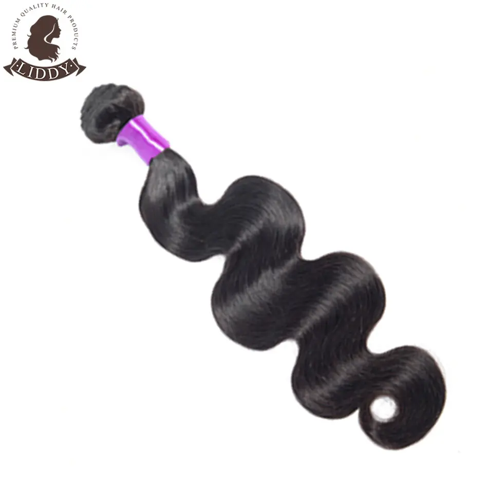 Body Wave Bundles Human Hair Brazilian Weaving Natural Black 3 4 Bundles Deal Virgin Hair 30 Inch Raw Hair Extensions Liddy