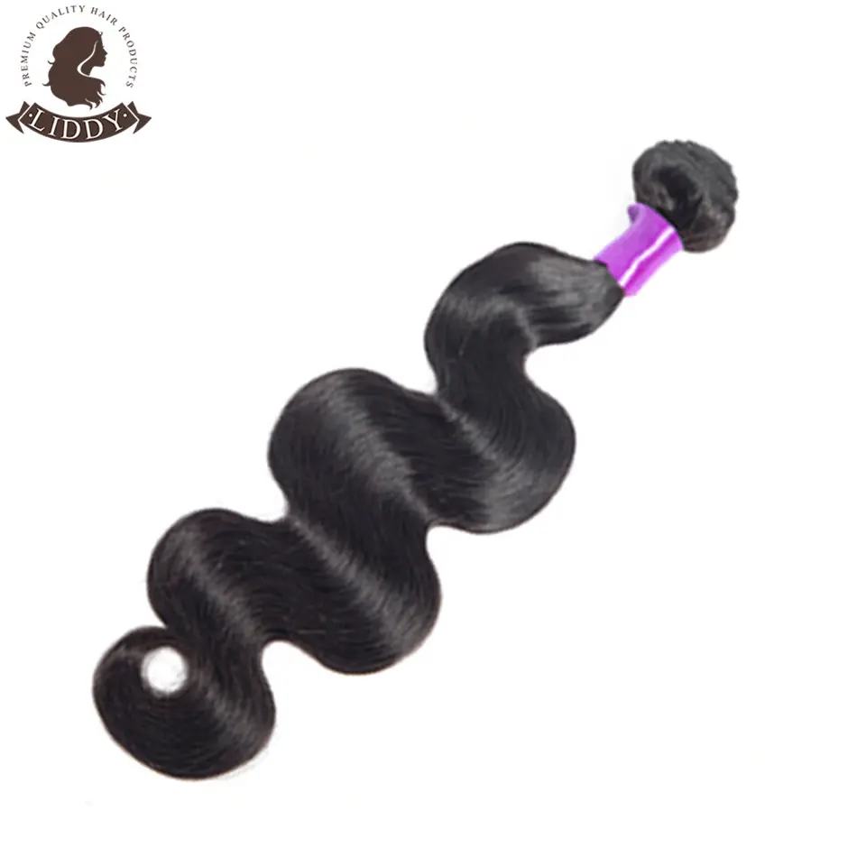 Body Wave Bundles Human Hair Brazilian Weaving Natural Black 3 4 Bundles Deal Virgin Hair 30 Inch Raw Hair Extensions Liddy
