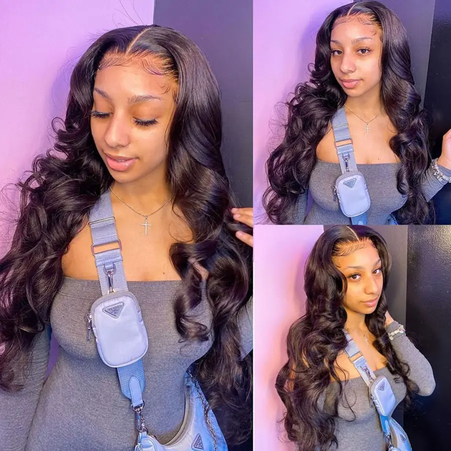 Body Wave Bundles Human Hair Brazilian Weaving Natural Black 3 4 Bundles Deal Virgin Hair 30 Inch Raw Hair Extensions Liddy