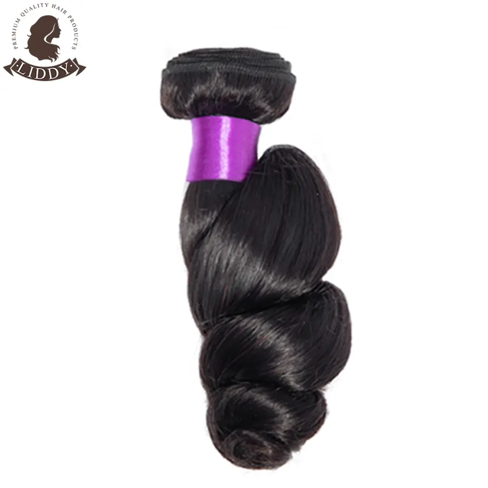 Loose Wave Bundles Human Hair Brazilian Hair Weave Bundles 3/4 PCS 100% Human Hair Bundles Loose Wave Hair Extensions Remy