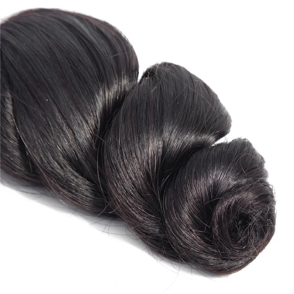 Loose Wave Bundles Human Hair Brazilian Hair Weave Bundles 3/4 PCS 100% Human Hair Bundles Loose Wave Hair Extensions Remy