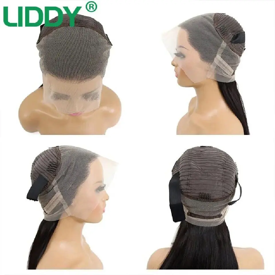 Body Wave 360 Full HD Lace Frontal Wigs 100% Human Hair Preplucked Brazilian 250 Density 13x6 Lace Front Human Hair Wig