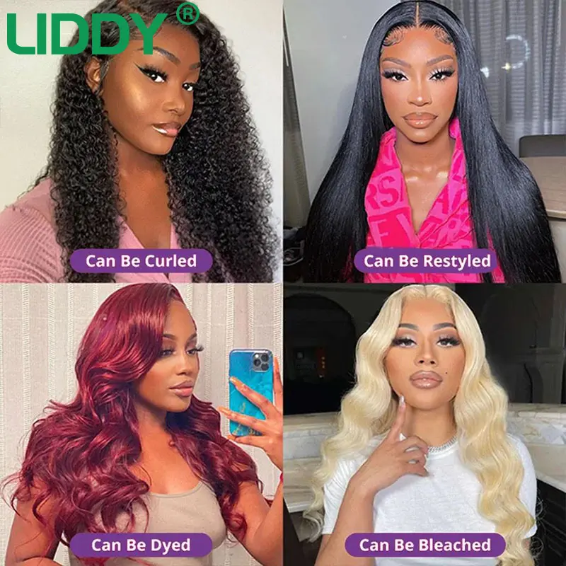 360 Full Lace Wig Human Hair Pre Plucked Body Wave Lace Front Wigs Transparent  Lace Frontal Wig Human Hair Wigs For Black Women