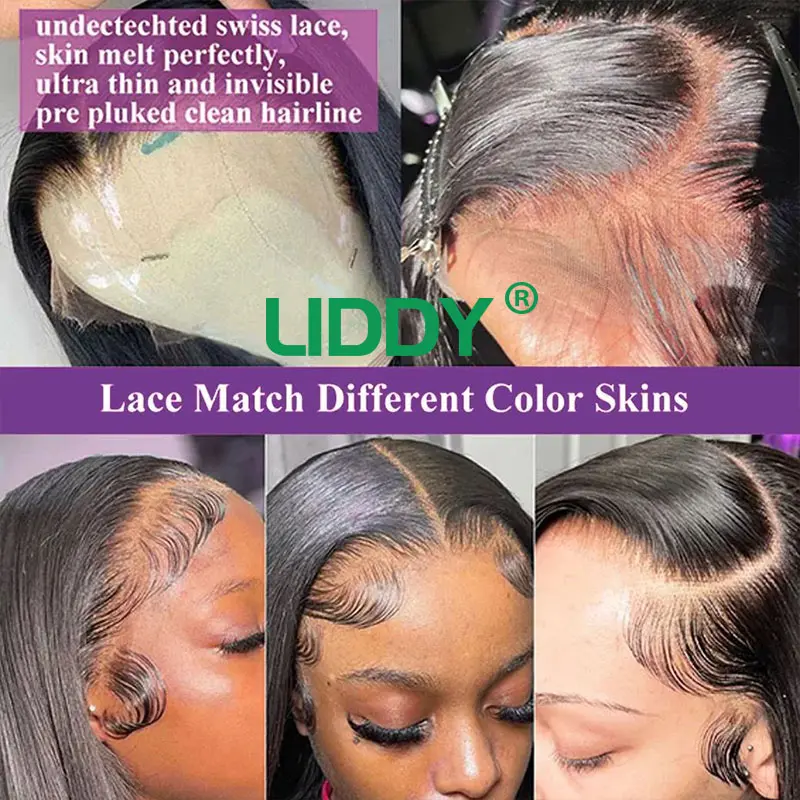 360 Full Lace Wig Human Hair Pre Plucked Body Wave Lace Front Wigs Transparent  Lace Frontal Wig Human Hair Wigs For Black Women