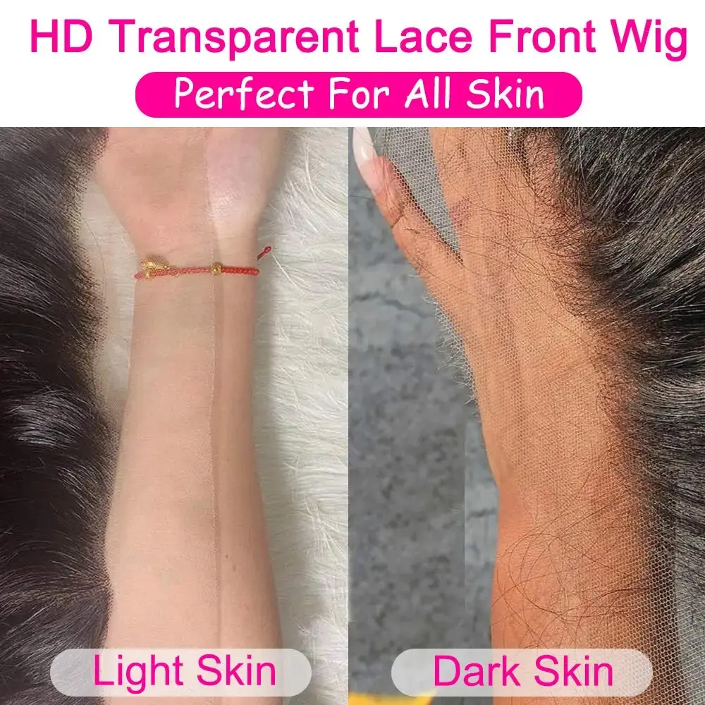250 Density 360 Full Lace Wig Human Hair Pre Plucked Straight Hd Transparent Lace Frontal Wig For Black Women 360 Lace Wigs Remy