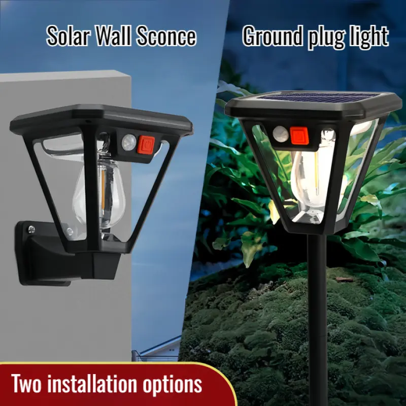Home Solar Garden Lights Long Outdoor Lighting Solar Wall Lights Continuous Garden Street Lights