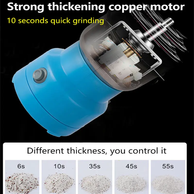 KATA Grain Mill Powerful Grains Spices Grinder Cereals Coffee Dry Food Chopper Processor Blender Pepper Mill Grinding Machine