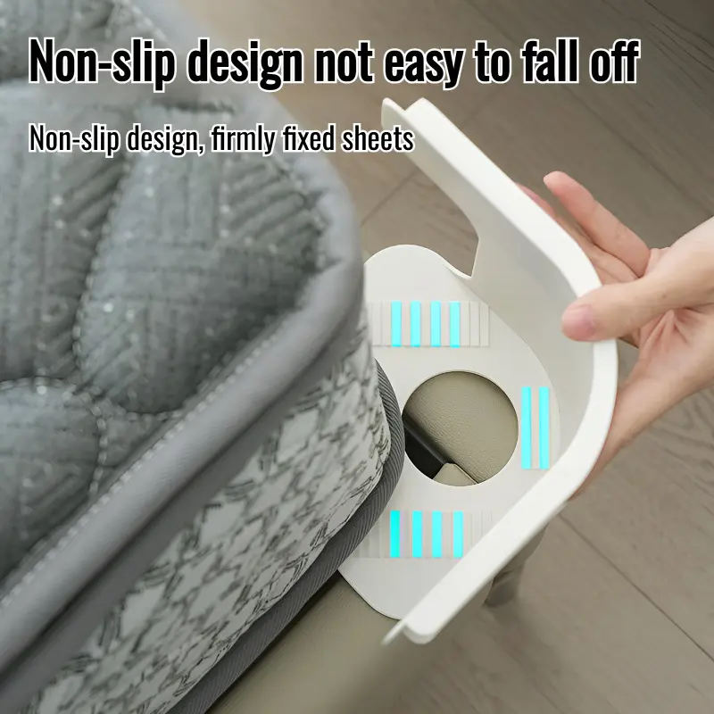 Sheet Holder Invisible Bed Cover Fastener 4PCS Invisible Quilt Sheet Holder Clips Single Quilt Cover Fixed Non-slip Clips
