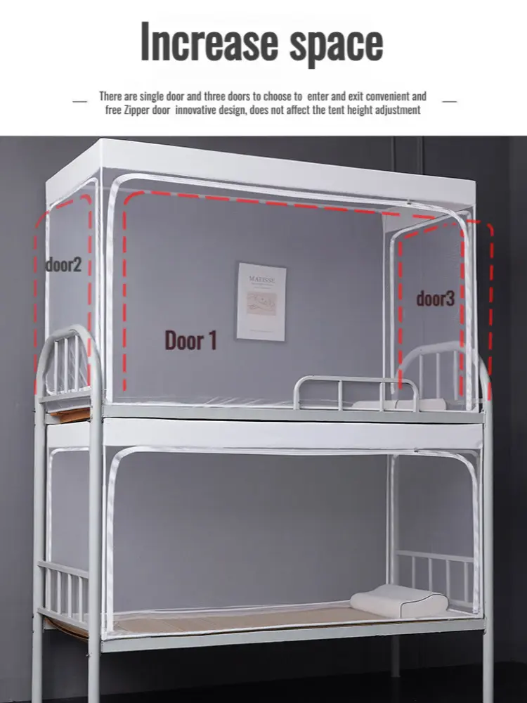 Student Dormitory Mosquito Net Mosquito Net Shade Dustproof Student Dormitory DropProof