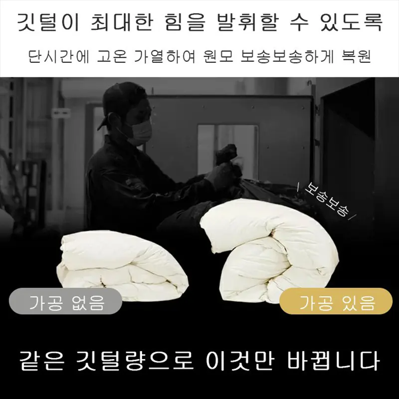 3KG Goose Down Comforter Core Thermal for Hotels Down Quilt White Goose Down Filler 3D Bread Duvet Comforter Winter Blankets