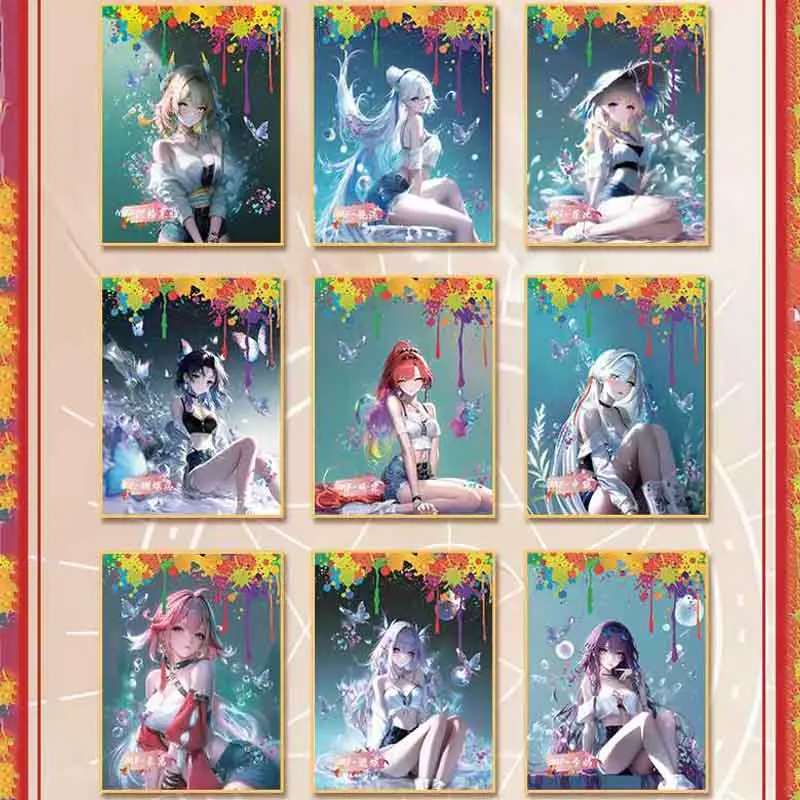 Goddesses Story Booster Box Collection Card Wholesale Mo Ling Creation Game Anime Sexy Character Limited Collection Card Kid Toy
