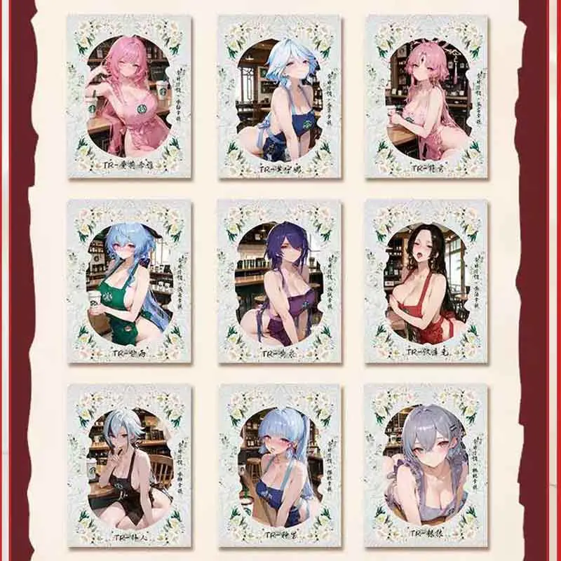 Goddesses Story Booster Box Collection Card Wholesale Mo Ling Creation Game Anime Sexy Character Limited Collection Card Kid Toy