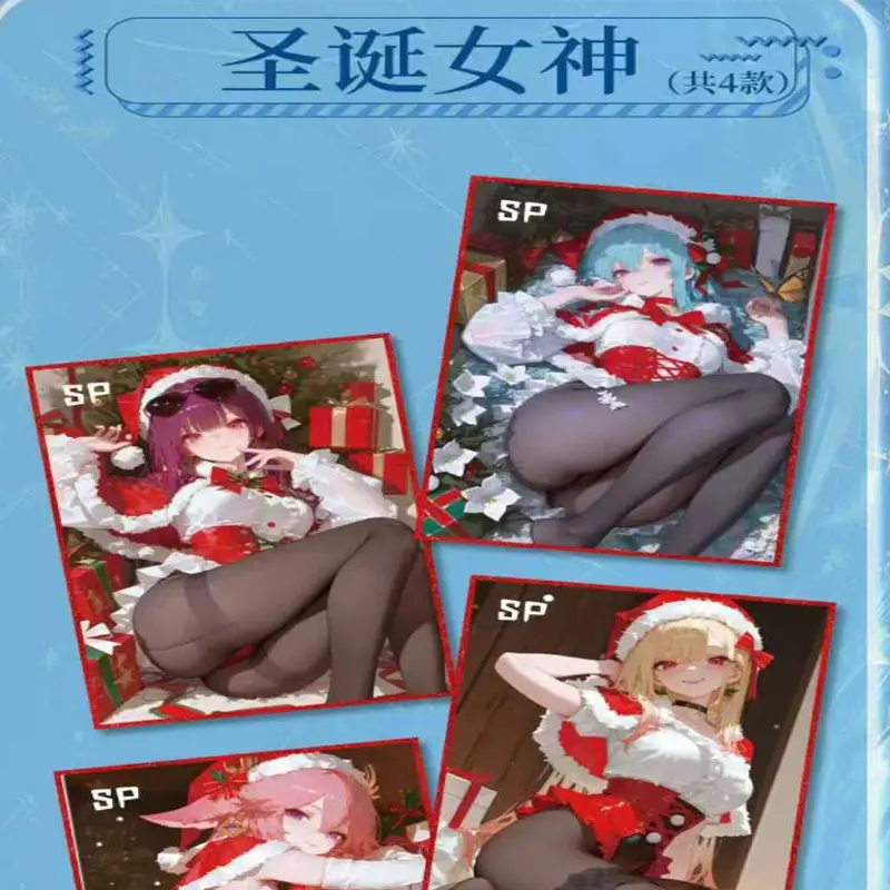 Wholesale New Goddess Story A5 Colored Paper Girl Cards Booster Box Game Anime Waifu Collection Card Board Game Hobbies Gift