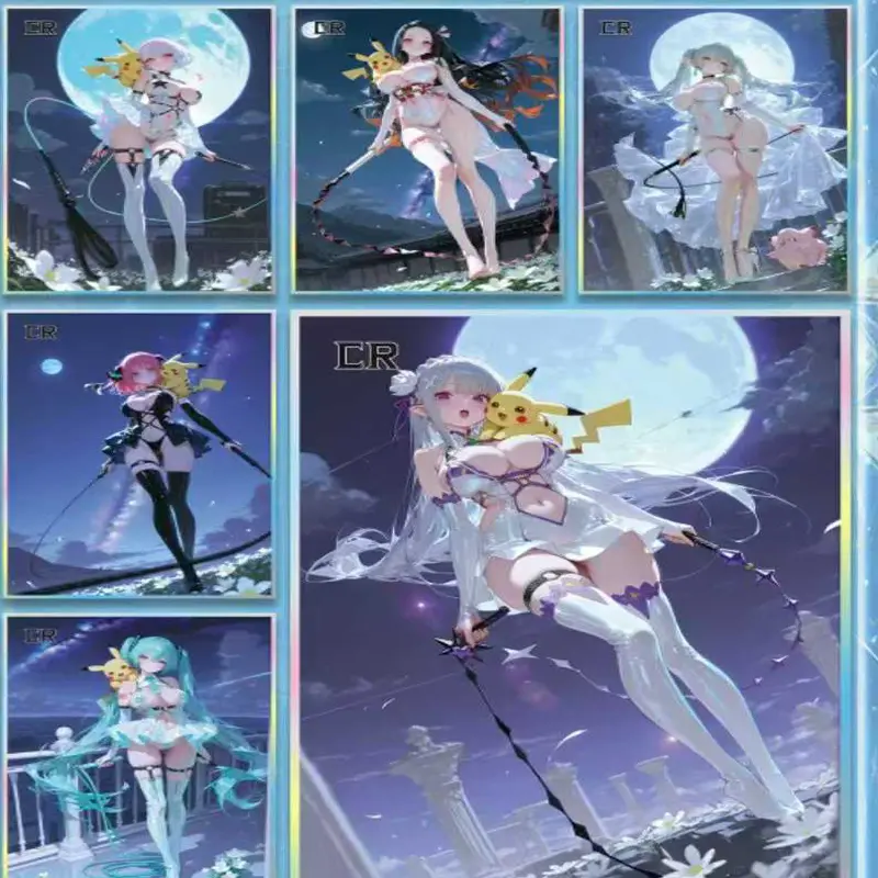 Wholesale New Goddess Story A5 Colored Paper Girl Cards Booster Box Game Anime Waifu Collection Card Board Game Hobbies Gift
