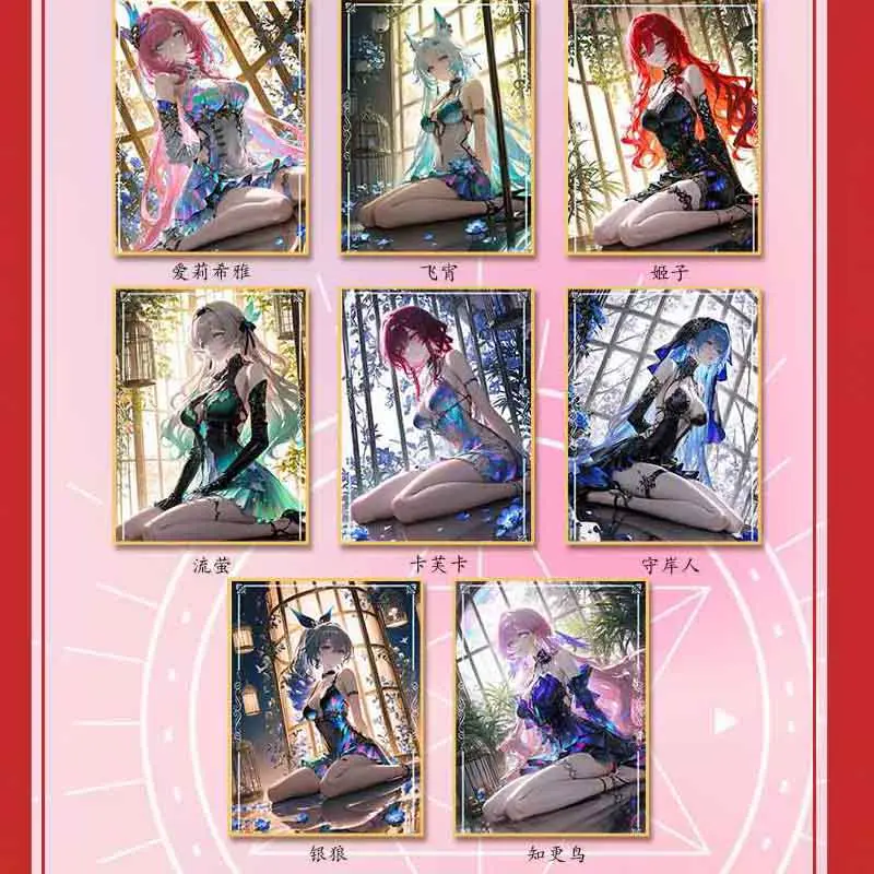 Goddess Story Cards Booster Box Wholesale Zhi Meng Club Sexy Bikini Feast Collection Card A4 Playing Card Table Game Toy Gift