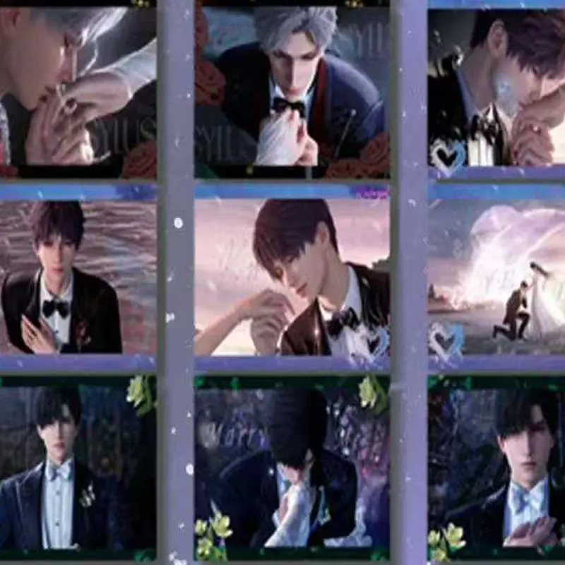 2025 New Love And Deep Space XiaYe Culture Wholesale Cosplay Cartoon Holographic Cards Tear Toys Children Toys Hobbies Gifts