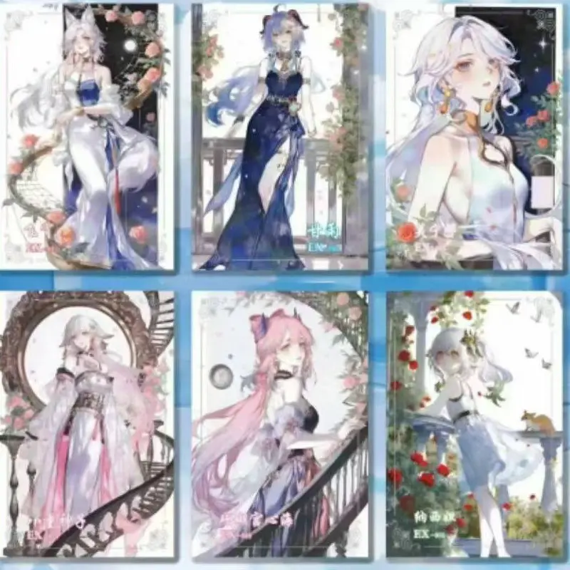 New Goddess Story Booster Box Wholesale A5 Acrylic Double-Sided Design Cards Tcg Rare Anime Table Playing Game Hobbies Gift