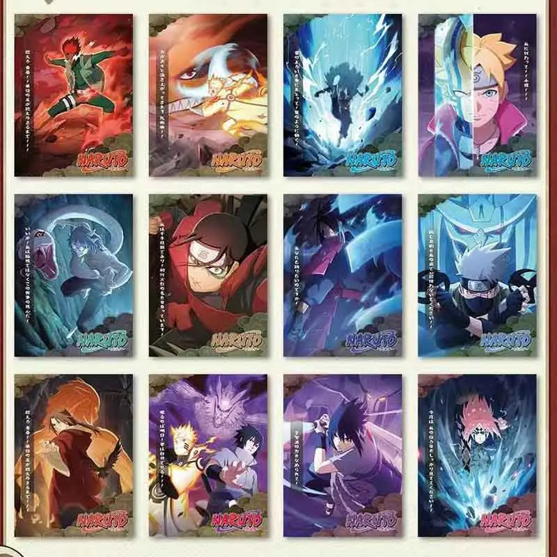 Naruto Collection Cards Wholesale Booster Box 2025 Miao Gu Anime Game Collection Card Board Game Card Children's Holiday Gift