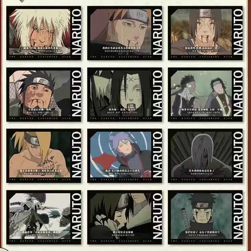 Naruto Collection Cards Wholesale Booster Box 2025 Miao Gu Anime Game Collection Card Board Game Card Children's Holiday Gift