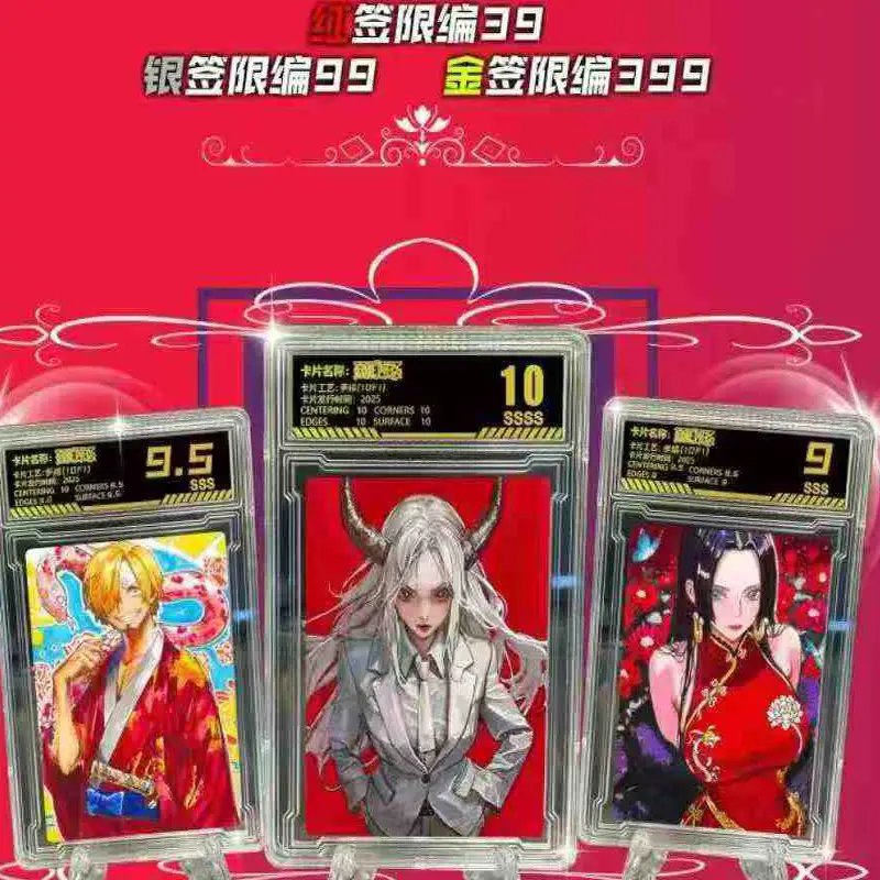 2025 New One Piece Collection Cards Booster Box Wholesales CARD Anime And RCC Rating Linkage  Character Card  Hobbies Gift