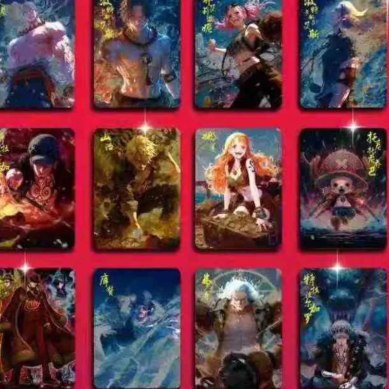 2025 New One Piece Collection Cards Booster Box Wholesales CARD Anime And RCC Rating Linkage  Character Card  Hobbies Gift
