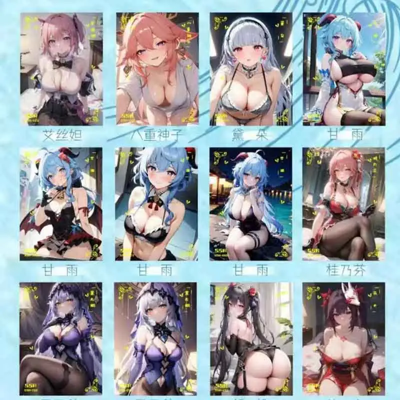 Goddesses Story Booster Box Wholesale Shuiyangjiaren Game Anime Sexy Heroine Rare Glue Collection Card Kid's Gift Toy