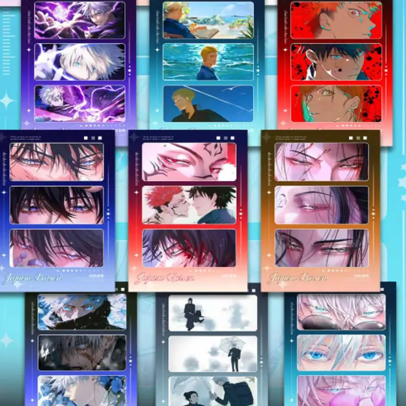 150Pcs/New Wholesale Jujutsu Kaisen Collection Card Rare Limited Original Anime Character Board Game Play Collection Card