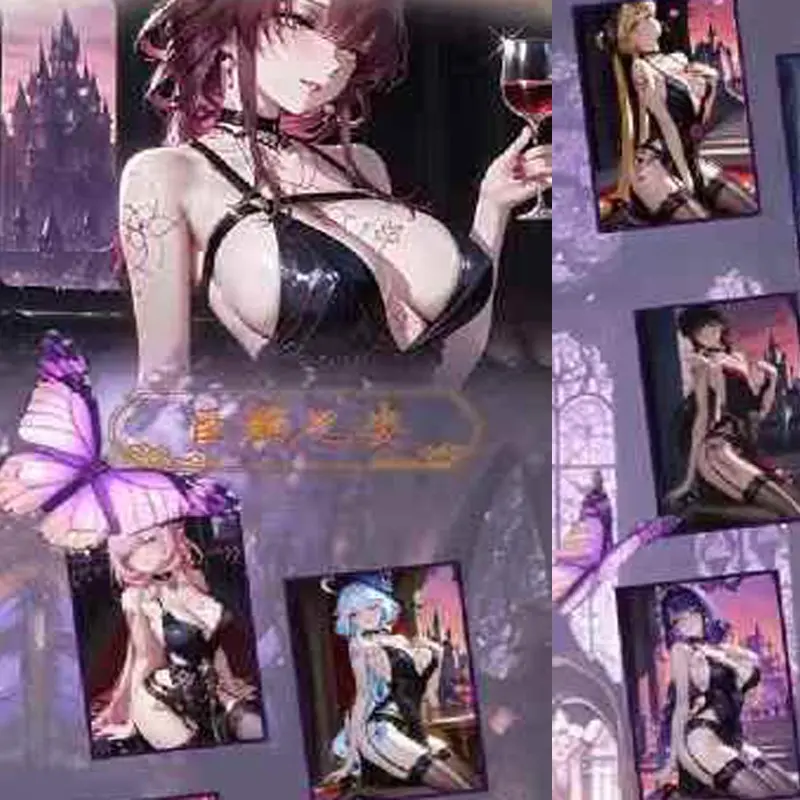 Goddess Story Booster Box Double-Layer Big Cards Tenyang Club Anime Game Sexy Characters Collection Cards And Hobbies Gift