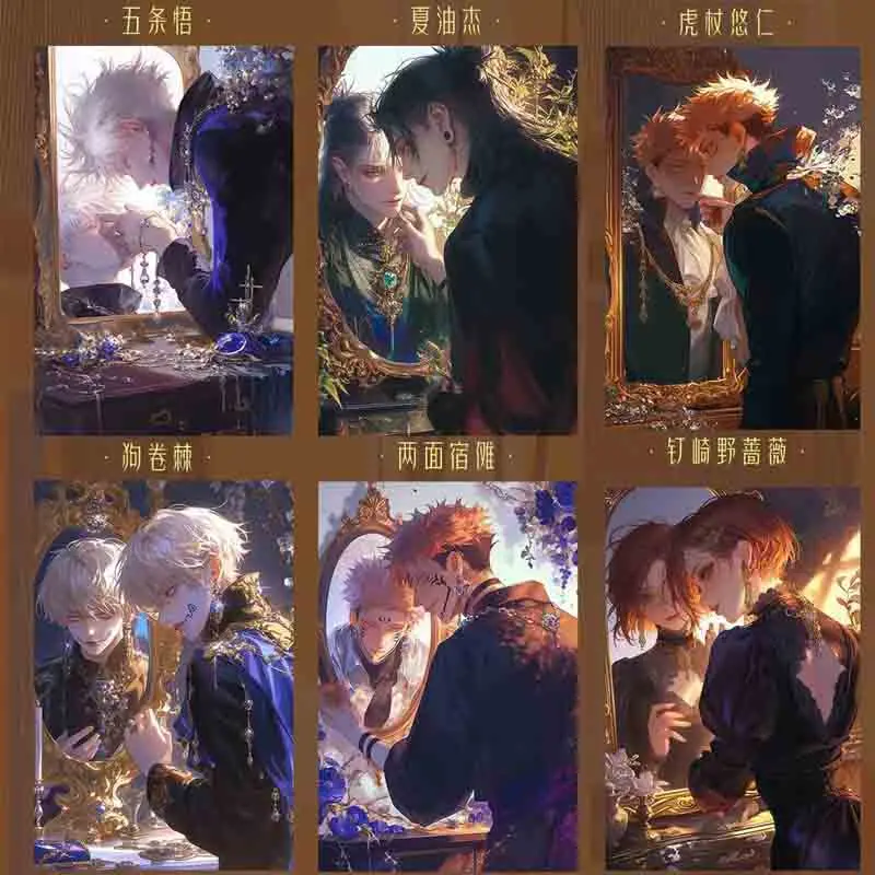 Wholesale Jujutsu Kaisen Cards Booster Box Gojo Satoru Anime Game Character Card Board Game Card Playing Card Birthday Gift Toys
