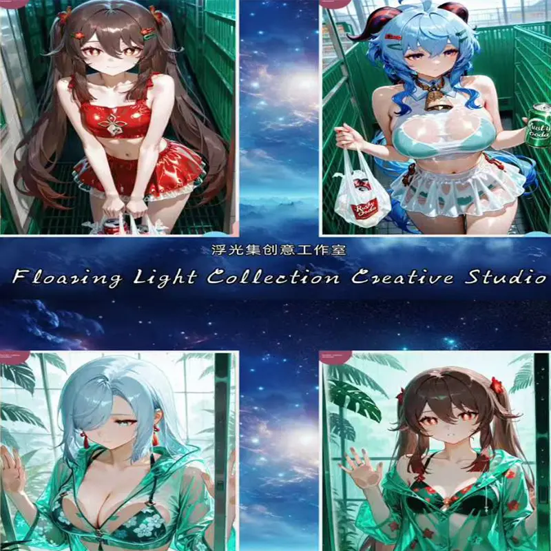 2025 Genshin Impact A5 Flash Cards Box Collection Full Set Anime Playing Collection Cards Child Gifts And Hobbies Gifts