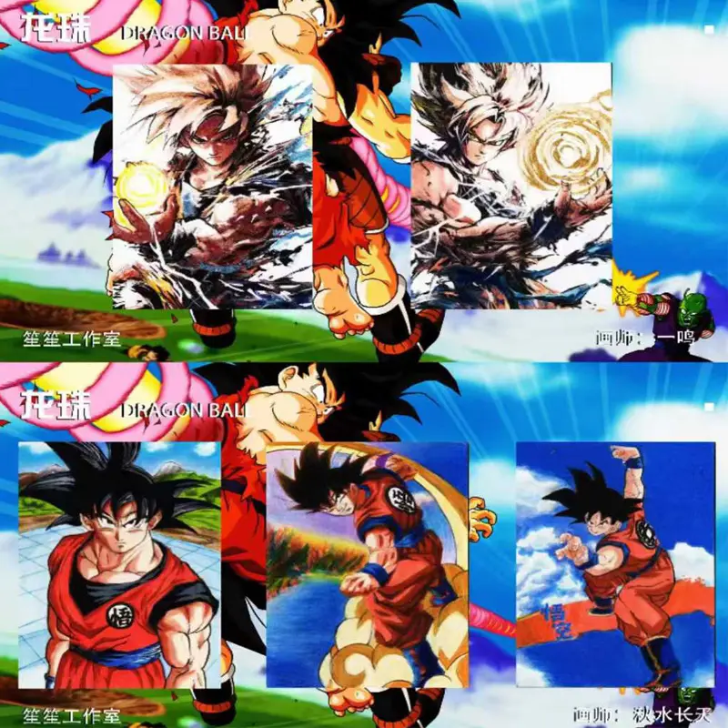 2025 New Dragon Ball Collection Cards By ShengSheng Club Anime Character Gift Table Board Game Playing Cards For Fans