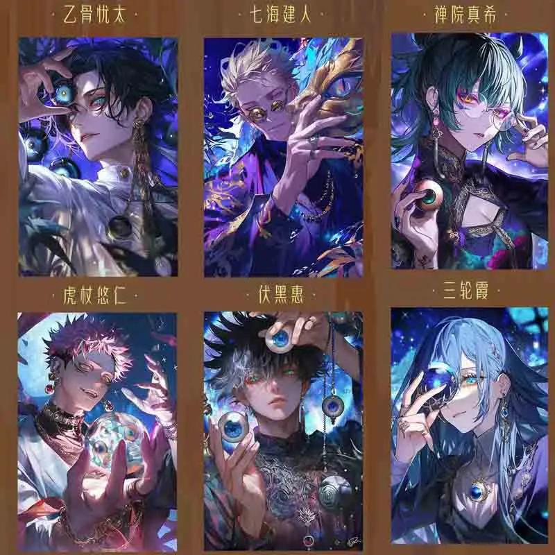 Wholesale Jujutsu Kaisen Cards Booster Box Gojo Satoru Anime Game Character Card Board Game Card Playing Card Birthday Gift Toys