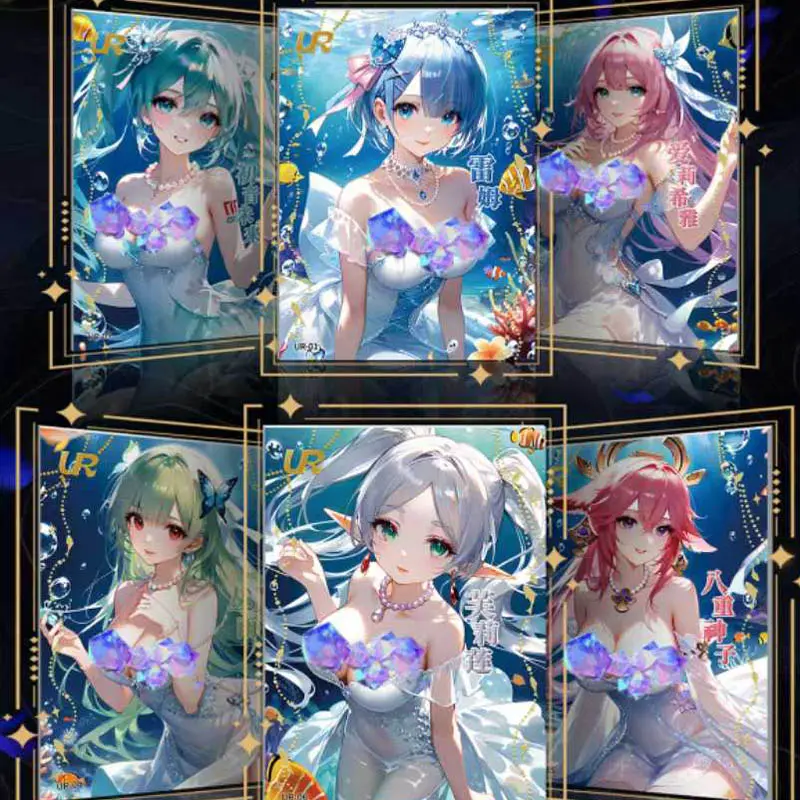 Goddess Story Booster Box Cards Secretly Fascinated Surprise Female Characters Limited Collection Card Board Games Trading Cards