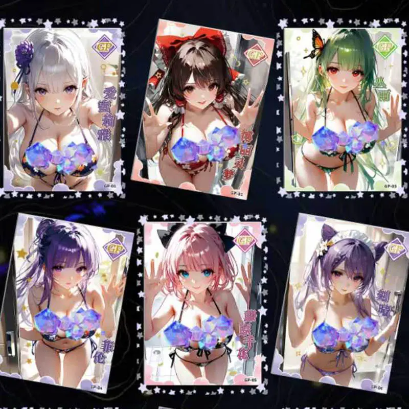 Goddess Story Booster Box Cards Secretly Fascinated Surprise Female Characters Limited Collection Card Board Games Trading Cards