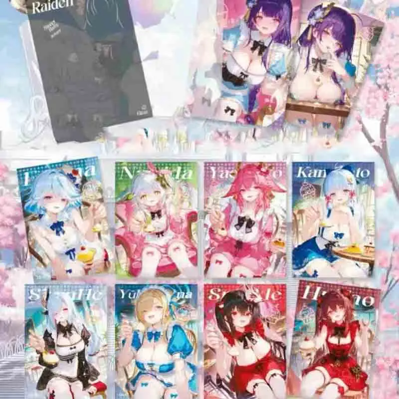 Goddess Story Booster Box Collection Cards Yunyi Curtain Will Pour A5 Game Anime Waifu Limited Edition Card Children Holidaygift