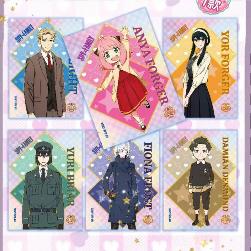 Spy×Family Collection Card Booster Box Waku Wenchuang "Home" Years Limited Edition Children's Toys Gift Playing Card