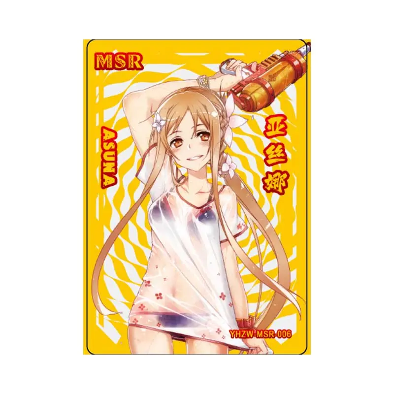 Goddess Story Collection Card Booster Box Asuka Hidden Blind Box Aestheticism Lovable Vigorous Anime Girls Trading Cards