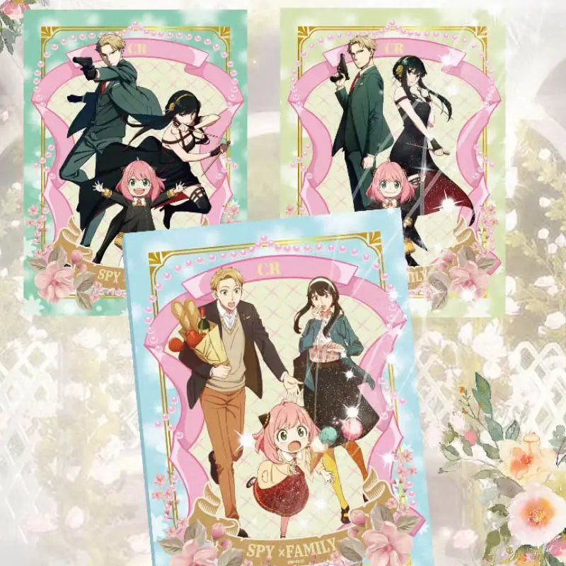 Spy×Family Collection Card Booster Box Waku Wenchuang "Home" Years Limited Edition Children's Toys Gift Playing Card