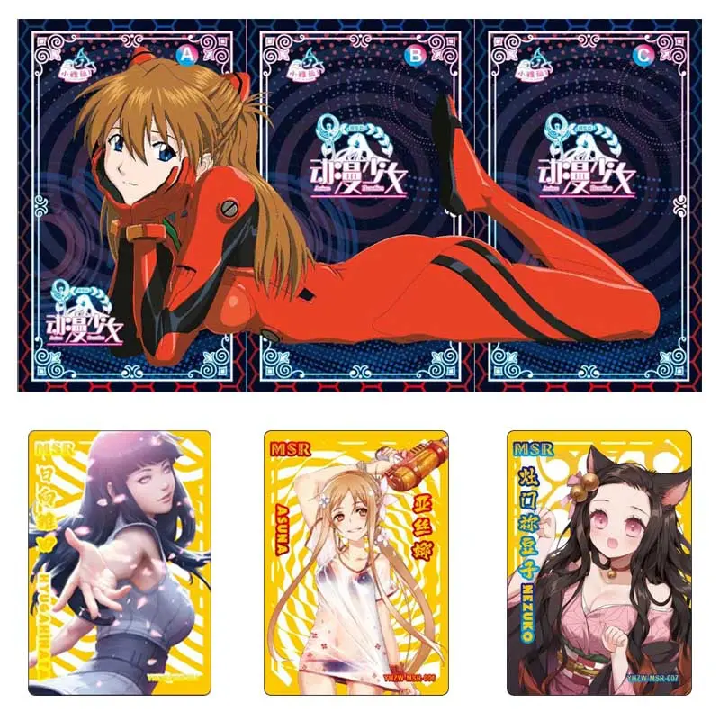 Goddess Story Collection Card Booster Box Asuka Hidden Blind Box Aestheticism Lovable Vigorous Anime Girls Trading Cards