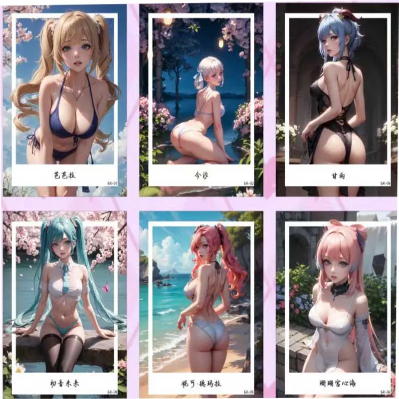 Goddess Story Cards Booster Box Sweet Girl Diary  Wave2 Board Party Games Table Toys