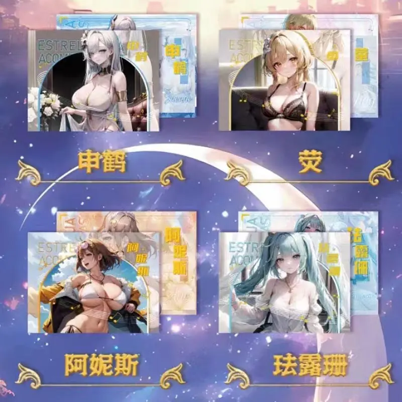 Wholesales Goddess Story Collection Cards Packs Booster Box Ns Board Party Games For Children Table Toys