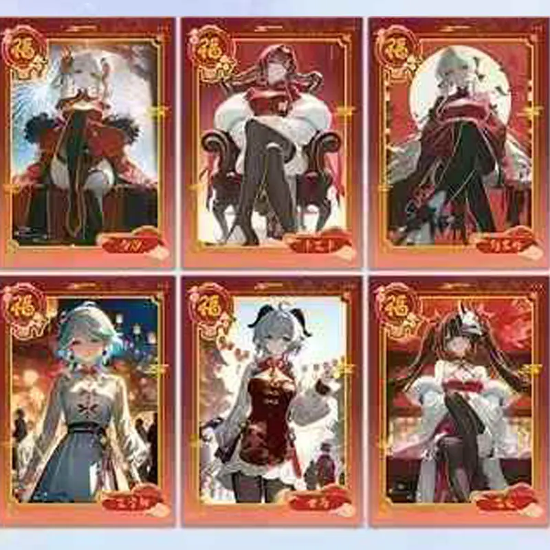 Goddess Story Collection Card Booster Box Yuka A6 Size Sweet Charming Anime Games Figure Trading Cards Birthday Gift For Kids